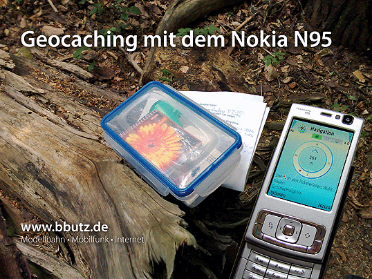 Geocaching mit dem Nokia N95