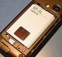 Großer Akku des Nokia E90 Communicators