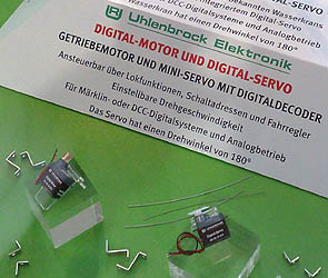 Uhlenbrock Digital-Servo und Digital-Motor