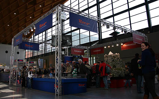 Roco-Stand auf der Faszinazion Modellbau Messe 2011 in Karlsruhe